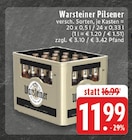 Pilsener Angebote von Warsteiner bei E center Bad Salzuflen für 11,99 €
