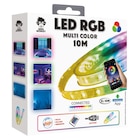 Ruban LED 10 mètres couleur à 24,99 € dans le catalogue Carrefour