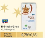 H-Schoko-Drink von aro im aktuellen Metro Prospekt