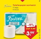 Aktuelles Toilettenpapier samtweich Angebot bei Netto Marken-Discount in Hannover ab 3,99 €