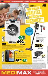 MEDIMAX Prospekt für Schkeuditz mit 8 Seiten MEDIMAX Prospekt für Schkeuditz: "WIR WOLLEN QUALITÄT, DIE SICH AUSZAHLT!", 8 Seiten, 24.07.2026 - 31.07.2026