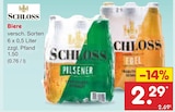 Biere von Schloss für 2,29 € bei Netto Marken-Discount im Angebot Biere von Schloss im aktuellen Netto Marken-Discount Prospekt