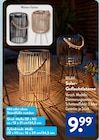 Solar-Geflechtlaterne Oval von Belavi im aktuellen ALDI SÜD Prospekt für 9,99 €