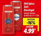 3in1 Duschgel Angebote von Old Spice bei Lidl Ahaus für 4,99 €