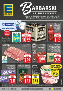 EDEKA Prospekt der Woche "Aktuelle Angebote" Seite 1, 30.06.2025 bis 05.07.2025 für Meerbusch Aktueller EDEKA Prospekt "Aktuelle Angebote" Seite 1 von 24 Seiten für Meerbusch