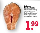 Aktuelles Frische Lachssteaks Angebot bei E center in Heidelberg ab 1,99 €