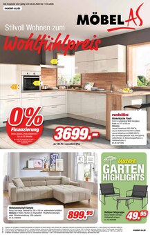 Sitzmöbel im Möbel AS Prospekt "Stilvoll Wohnen zum Wohlfühlpreis" mit 16 Seiten (Darmstadt)