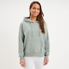 La Halle Toulouse - Promo Sweat hoodie molleton à capuche vert pastel femme Promo Sweat hoodie molleton à capuche vert pastel femme à 7,99 € dans le catalogue La Halle à Toulouse