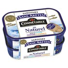 Sardine sans arêtes - CONNÉTABLE - Carrefour à Paris Sardine sans arêtes - CONNÉTABLE en promo chez Carrefour Paris à 5,90 €