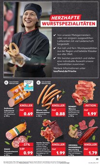Wurst im aktuellen Kaufland Prospekt (Potsdam) Wurst im Kaufland Prospekt "Aktuelle Angebote" mit 54 Seiten (Potsdam)