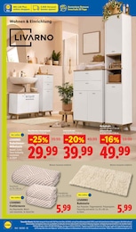 Lidl Waschbeckenunterschrank im Prospekt 