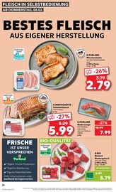 Aktueller Kaufland Prospekt mit Schweinebauch, "KNÜLLER", Seite 33