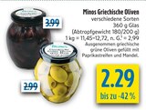 Aktuelles Griechische Oliven Angebot bei diska in Erfurt ab 2,29 €