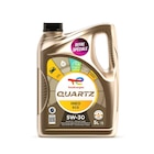 Huile moteur totalenergies quartz ineo ecs 5w30 essence et diesel 5 l - TOTAL - Norauto à Calais Huile moteur totalenergies quartz ineo ecs 5w30 essence et diesel 5 l - TOTAL en promo chez Norauto Calais à 48,59 €
