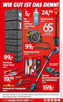 Steine Angebot im aktuellen BAUHAUS Prospekt auf Seite 10