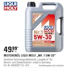 Motorenöl  „NR. 1 5W-30“ Angebote von Liqui Moly bei OBI Filderstadt für 49,99 €