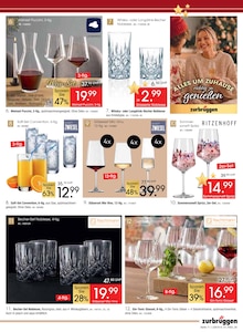Gin im Zurbrüggen Prospekt "ZURBRÜGGEN FEIERT WEIHNACHTEN" mit 32 Seiten (Mülheim (Ruhr))