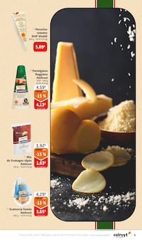 Promotion Fromage râpé dans le prospectus Colruyt, valable du 23/04/2025 au 04/05/2025 Promo Fromage râpé dans le catalogue Colruyt du moment à la page 5