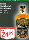 King's Gambit Irish Whiskey im Angebot bei GLOBUS in Ludwigshafen King's Gambit Irish Whiskey Angebote von Finvara bei GLOBUS Ludwigshafen für 24,99 €