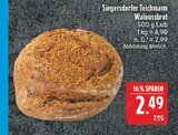 Walnussbrot Angebote von Siegersdorfer Teichmann bei Marktkauf Altenburg für 2,49 €