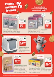 Prix et réduction Litière minérale chat dans le prospectus Maxi Zoo en cours Offre Litière minérale chat dans le catalogue Maxi Zoo du moment à la page 11
