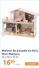 Promo Maison de poupée en bois à 16,95 € dans le catalogue Action à Montélimar