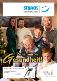 Sanitätshäuser Prospekt von Sanitätshaus Strack GmbH in Edenkoben Aktueller Sanitätshaus Strack GmbH Sanitätshäuser Prospekt für Edenkoben: Schenken Sie Gesundheit! mit 6} Seiten, 12.11.2025 - 31.01.2026