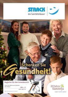Aktueller Sanitätshaus Strack GmbH Prospekt "Schenken Sie Gesundheit!" Seite 1 von 6 Seiten für Edenkoben