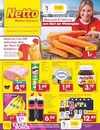Netto Marken-Discount Prospekt "Aktuelle Angebote", 40 Seiten, 02.02.2026 - 02.02.2026 Aktueller Netto Marken-Discount Prospekt, "Aktuelle Angebote", mit Angeboten der Woche, gültig von 02.02.2026 bis 02.02.2026