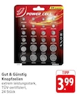 Knopfzellen Angebote von Gut & Günstig bei E center Bad Kreuznach für 3,99 €