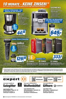 Rasierer im aktuellen expert Prospekt (Braunschweig) Rasierer im expert Prospekt "Top Angebote" mit 12 Seiten (Braunschweig)