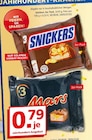 Aktuelles Snickers 3er Pack Angebot bei Segmüller in Leverkusen ab 0,79 €