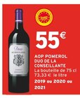 AOP Pomérol Duo de Conseillante en promo chez Intermarché AOP Pomérol Duo de Conseillante dans le catalogue Intermarché