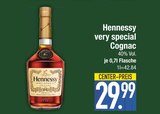 very special Cognac im Angebot bei EDEKA in Straubing very special Cognac Angebote von Hennessy bei EDEKA Straubing für 29,99 €