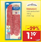 Aktuelle Wurst Angebote bei Netto Marken-Discount in Krefeld Aktuelles Edelsalami Angebot bei Netto Marken-Discount in Krefeld ab 1,19 €