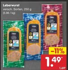 Leberwurst Angebote bei Netto Marken-Discount Pforzheim für 1,49 €