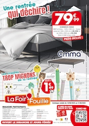 Sommier Angebote im Prospekt "Une rentrée qui déchire !" von La Foir’Fouille auf Seite 16