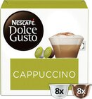 Cappuccino DOLCE GUSTO - NESCAFE en promo chez Cora Alès à 6,85 €