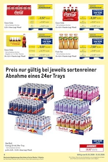 Coca Cola im METRO Prospekt "Wochenengebote Händler + Monats Mix" mit 30 Seiten (Ludwigsburg)