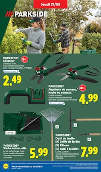 Promo Couteau dans le catalogue Lidl du moment à la page 30
