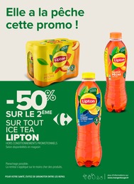 Offre Lipton Ice Tea dans le catalogue Carrefour Proximité du moment à la page 28