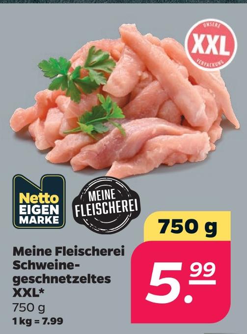 Schweinegeschnetzeltes XXL