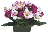 Jardinière fleurie en promo chez Bazarland Nancy à 19,99 €