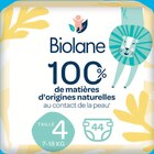 Couches naturelles T4 x44 - BIOLANE à 10,65 € dans le catalogue Intermarché Hyper