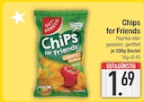 Chips for Friends im EDEKA Prospekt Chips for Friends von Gut & Günstig im aktuellen EDEKA Prospekt für 1,69 €