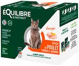 Pâtée pour chat adulte ou stérilisé - Équilibre & Instinct à 9,99 € dans le catalogue Botanic