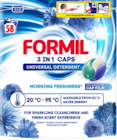 3 in 1 Caps Universal Detergent - FORMIL en promo chez Lidl Garges-lès-Gonesse à 1,90 €