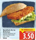 Backfisch XL im Brötchen für 3,50 € bei E center im Angebot Backfisch XL im Brötchen im aktuellen E center Prospekt