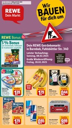 REWE Prospekt "Dein Markt" für Hamburg, 26 Seiten, 03.02.2025 - 08.02.2025