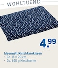 Rossmann - Kirschkernkissen Angebot im Prospekt Kirschkernkissen bei Rossmann im Prospekt "" für 4,99 €